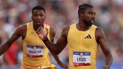 Lyles sella el billete para los 200 metros; Sha’Carri Richardson, no