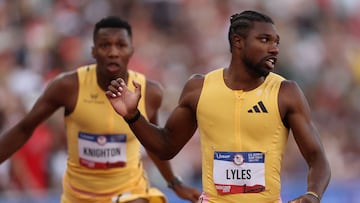 Lyles sella el billete para los 200 metros; Sha’Carri Richardson, no