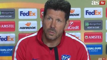 Sigue en directo la conferencia de prensa de Simeone