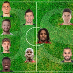 El 11 de jugadores que más defraudaron: de Bravo a Gabigol...