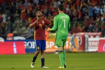 Belgium 0 - Spain 2: the best images from the match