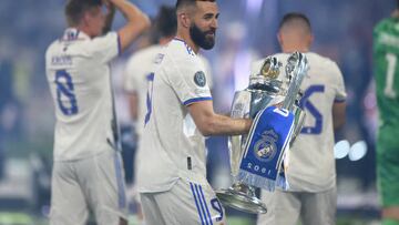 After scoring more than 40 goals to fire Real Madrid to the LaLiga and Champions League titles, Benzema is the favourite to win the 2022 men’s Ballon d’Or.