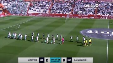 Resumen y goles del Albacete vs Racing, jornada 27 de LaLiga Hypermotion