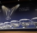 Las imágenes del sorteo de los cuartos de la Champions