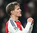 Odegaard le saca billete al Arsenal