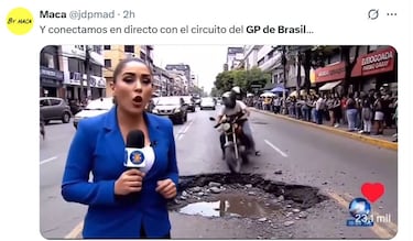 El agujero lleno de memes del GP Brasil 