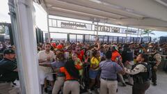 Disturbios en Hard Rock Stadium en la final de la Copa América.