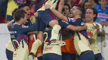 América vence de último minuto a Atlas con polémica arbitral. El juez señaló dos penales, uno para cada bando, siendo el segundo de ellos el decisivo