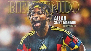 Allan Saint-Maximin deslumbra en su primer entrenamiento con América