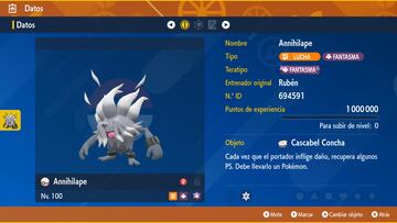 pokemon escarlata purpura teraincursion typhlosion teratipo fantasma 7 estrellas