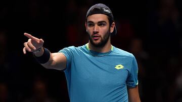 Matteo Berrettini, tenista italiano.