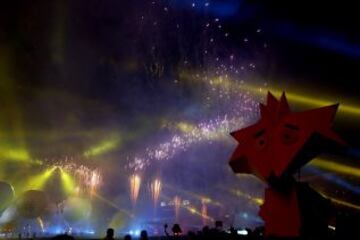 Ceremonia de inauguración de la Copa América Chile 2015