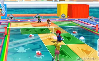 Nuevas imágenes de Mario Power Tennis