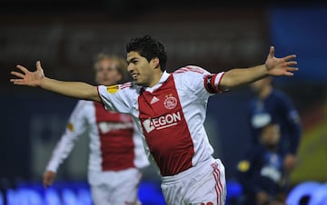 Luis Su¨¢rez - Ajax ?msterdam - 49 goles en 48 partidos