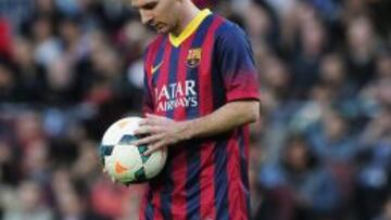 Leo Messi lleva ya cinco partidos sin hacerle un gol al Atlético