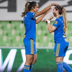 Tigres golea a Santos en la fecha 4 de la Liga MX Femenil