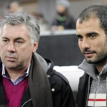 El día que Ancelotti y Guardiola entrenaron al mismo equipo en San Siro
