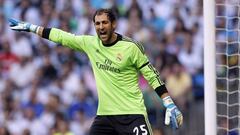 Diego López se reencuentra con su pasado en el Santiago Bernabéu