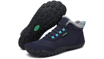 Botas barefoot Saguaro Defender Will II de color azul marino para hombre y mujer en Amazon