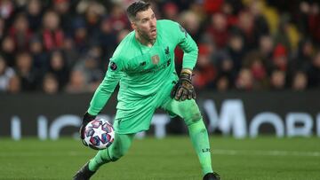 Adri&aacute;n en el Liverpool-Atl&eacute;tico.