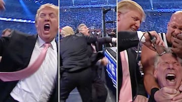 El día que Donald Trump luchó en la WWE ante Vince McMahon