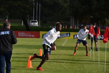 Con jugadores del FPC y Juan Fernando Quintero, Colombia inició su preparación para la triple fecha de Eliminatorias. El equipo de Reinaldo Rueda viajará este sábado a Bolivia.