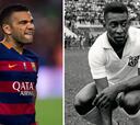 Alves supera a Pelé: tercero con más títulos en la historia