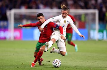 Cristiano Ronaldo y Antoine Griezmann.