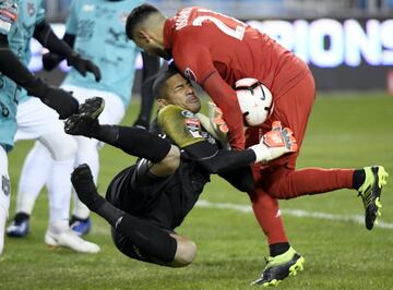 Los dirigidos por Greg Vanney se fueron al frente en el marcador en los minutos iniciales gracias a un cabezazo letal de Hamilton