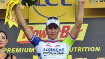 "Quiero ganar otras dos etapas y el maillot verde"