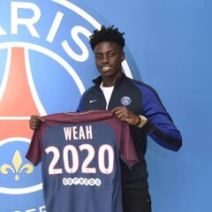 El hijo de George Weah firma contrato profesional con el PSG