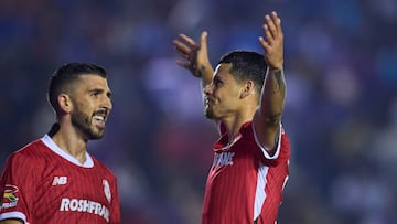 during the 4th round match between Cruz Azul and Toluca as part of the Liga BBVA MX, Torneo Apertura 2024 at Ciudad de los Deportes Stadium on July 20, 2024 in Mexico City, Mexico.