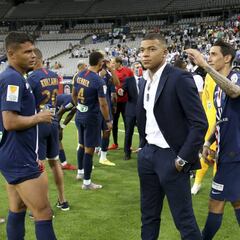 Mbappé, muy justo para el PSG-Atalanta