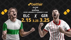 Elche CF vs. Girona FC: horario, dónde ver, pronósticos y clasificación