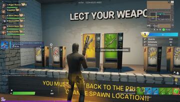 Siendo Guardias, en la ciudad hay una expendedora de pistolas legendarias gratuitas