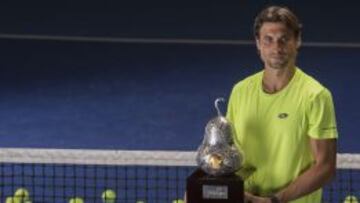 Sesion Fotografica Especial de David Ferrer (ESP), Campeon de ATP, del Abierto Mexicano Telcel 2015.