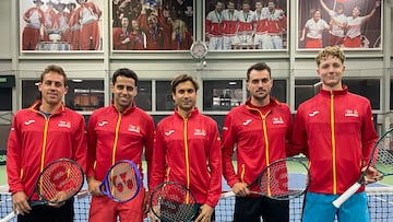 Una España sin Alcaraz ya prepara la Davis en Suiza