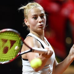 Kostyuk: "Cuando era una niña quería casarme con Djokovic"