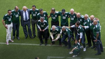 A 50 a&ntilde;os de distancia, el futbol mexicano ha rendido homenaje a la Selecci&oacute;n Ol&iacute;mpica de 1968.