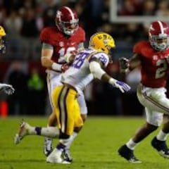 En el duelo Alabama-LSU, el protagonismo fue para Henry