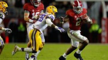 Derrick Henry, el running back de Alabama Crimson Tide fue el claro ganador del duelo contra Leonard Fournette y LSU.