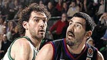 <b>CLAVES.</B> Garbajosa y Scola serán determinantes en sus equipos.