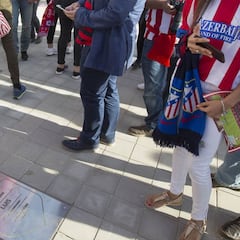 El Atlético, sin nuevas placas en el Metropolitano a la vista