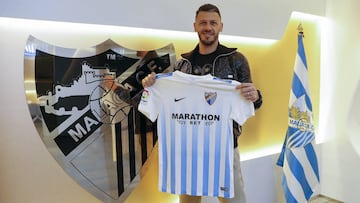 Sandro se rompe y el Málaga hace oficial a Demichelis