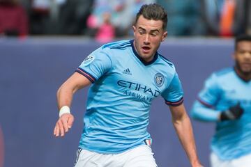 Fue transferido inmediatamente a NYCFC donde anotó cuatro goles y siete asistencias en su temporada debut.