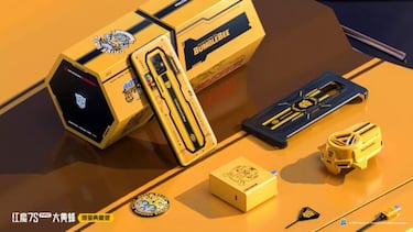 Red Magic 7s Pro edición Bumblebee, el móvil de Transformers