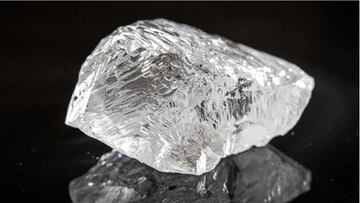 Hallan un “raro diamante” de 340 quilates: “Tiene una pureza excepcional”