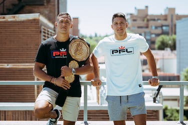 Gino Van Steenis: “Ganaré mi cinturón en España, y mi hermano defenderá el suyo la misma noche”