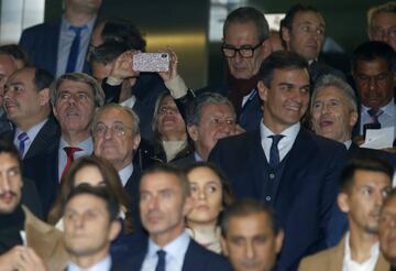 Florentino Pérez and Pedro Sánchez