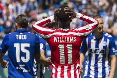 Iñaki Williams a doubt for Atlético match